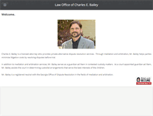 Tablet Screenshot of charlesbaileyesq.com